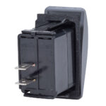 Close-up view of electrical relay switch