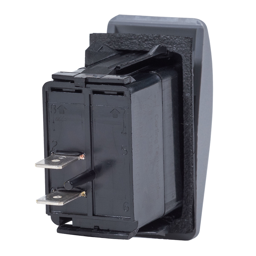 Close-up view of electrical relay switch