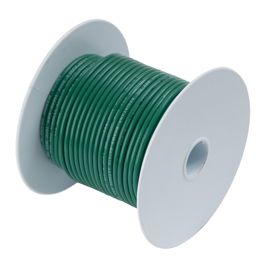 Green wire spool for electrical use