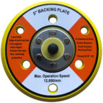 5-inch random orbit polisher backing plate