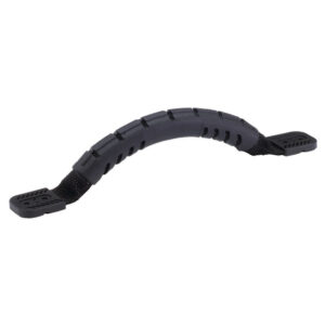 Durable black kayak handle strap with grip