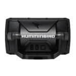 Humminbird fish finder device, rear view.