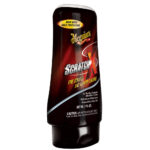 Scratch remover bottle with wax protection