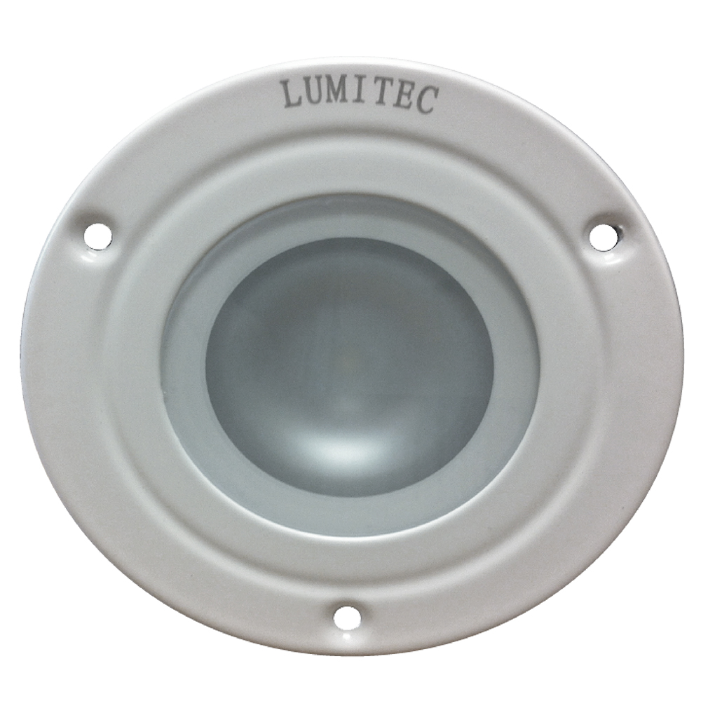 Lumitec round marine light fixture