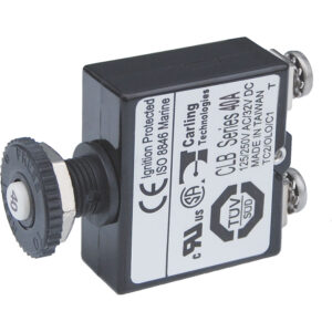 40A circuit breaker, Carling Technologies, ignition protected.