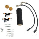 Bird safety kit components and accessories.