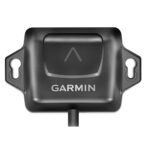 Garmin black GPS sensor with cable and bracket.