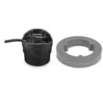 Garmin transducer mounting kit with cable and gasket.