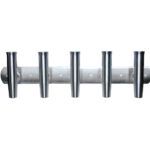 Stainless steel fishing rod holder rack