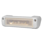 White LED utility light fixture