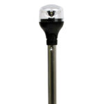 Stainless steel marine navigation light