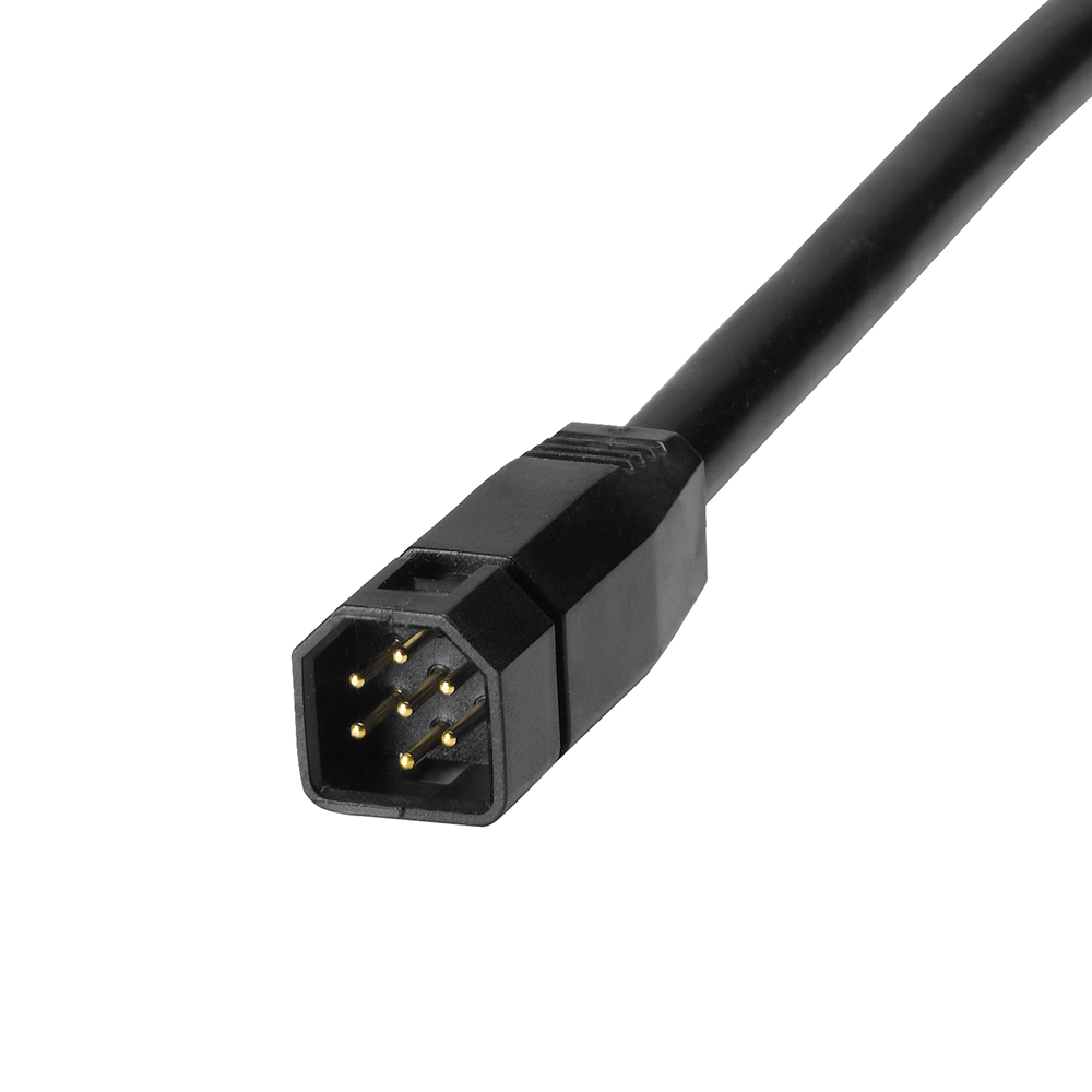 Black IEC 320 C19 power cable connector