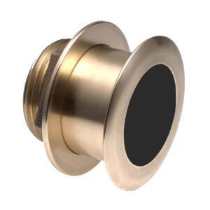 Brass drain fitting with black center.