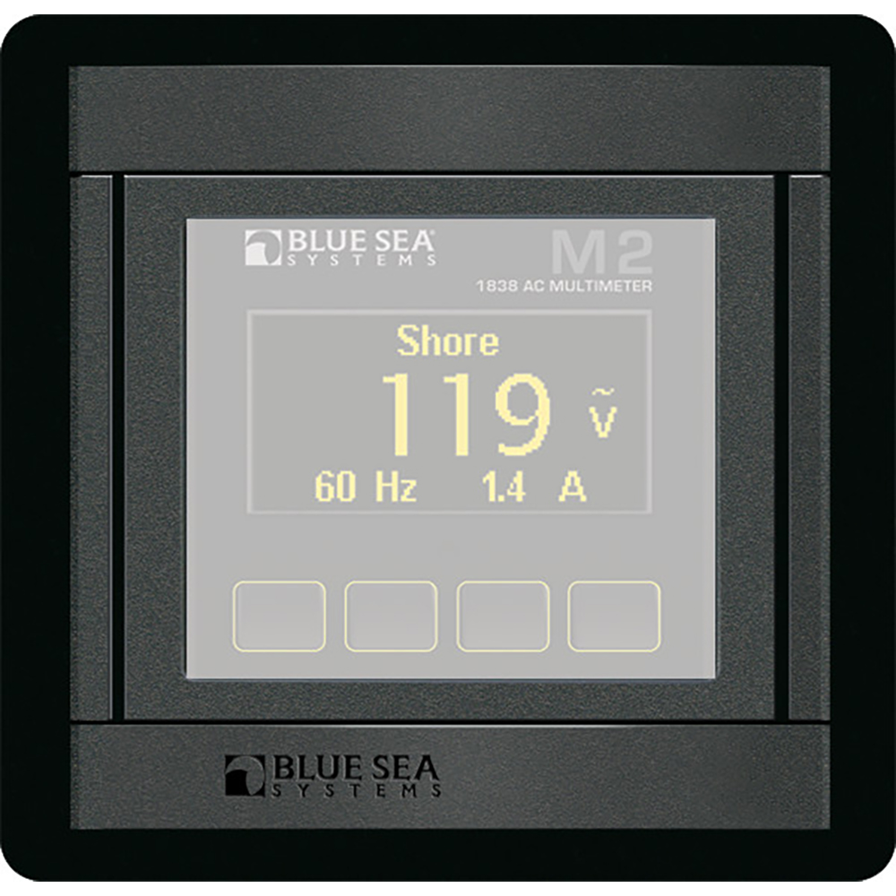Blue Sea Systems M2 1838 AC multimeter display