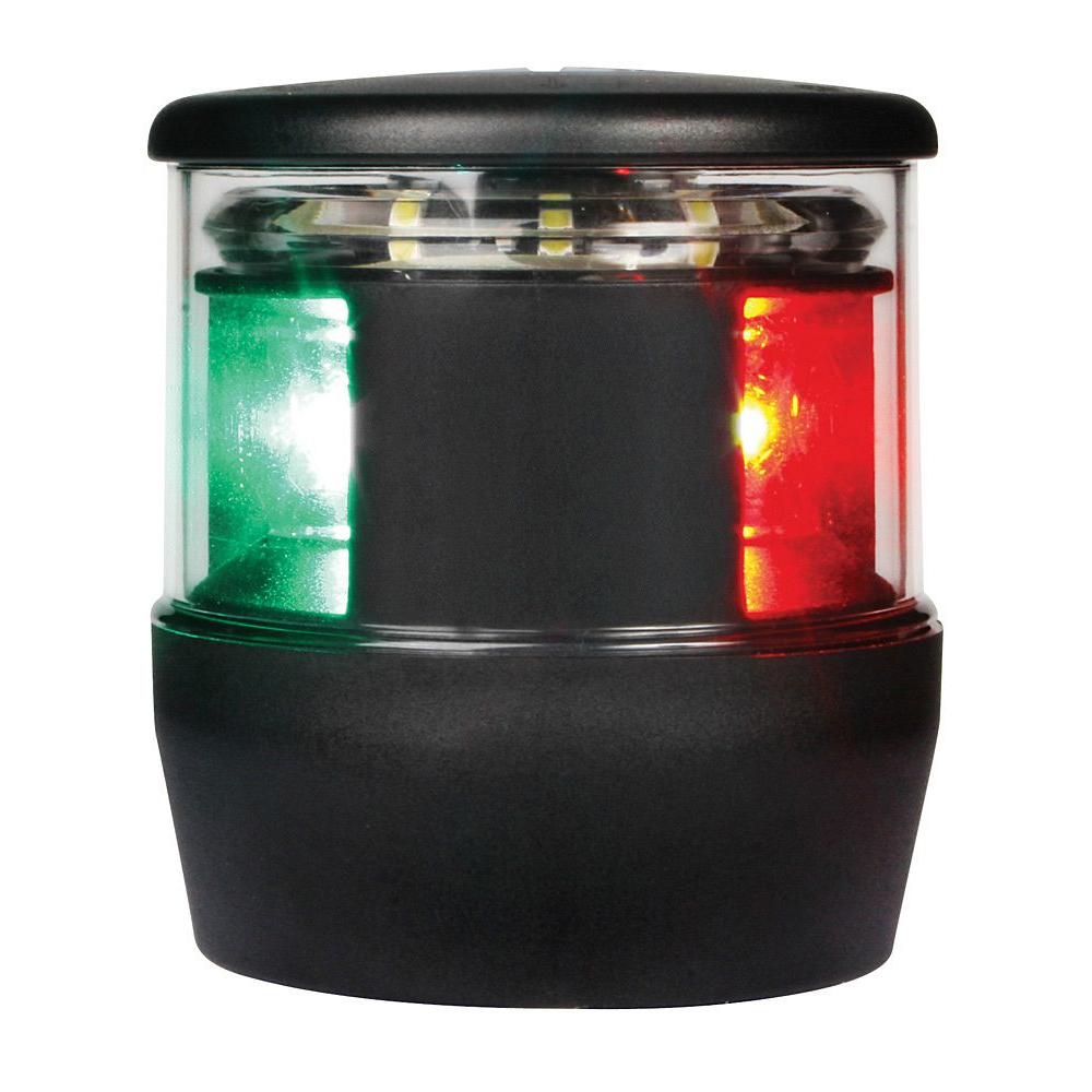 Red and green marine navigation light