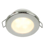 Modern silver recessed ceiling light fixture
