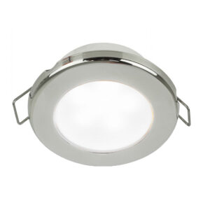 Round recessed ceiling light fixture