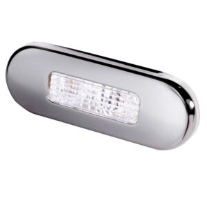 Chrome LED interior car dome light