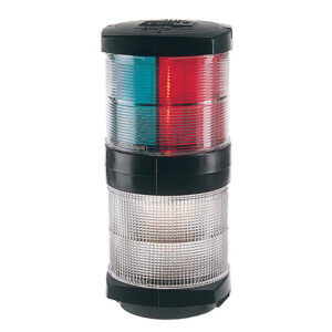 Red and green industrial signal light