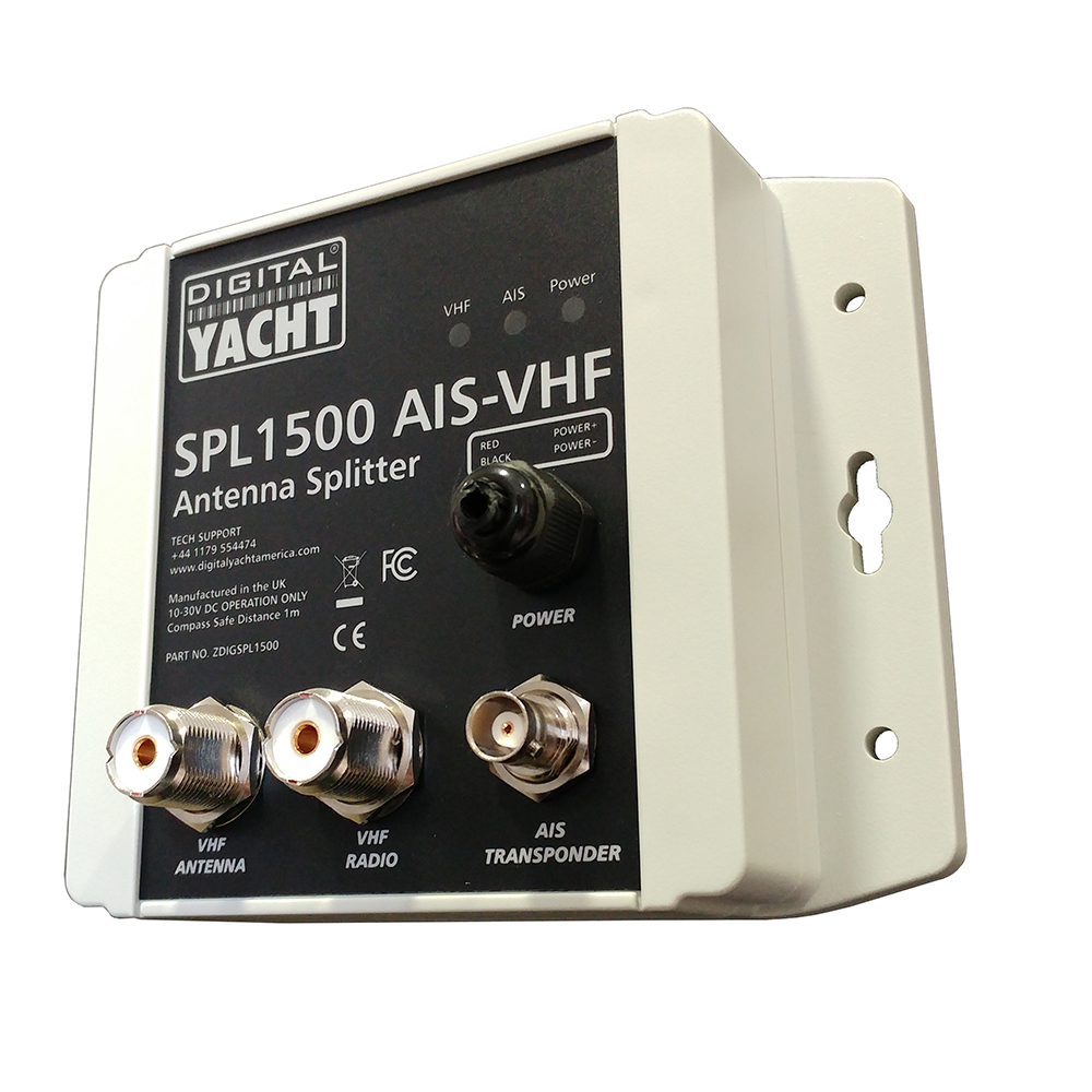 Digital Yacht SPL1500 AIS-VHF Antenna Splitter device.