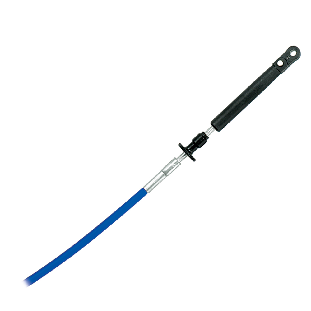 Marine control cable for boat engine