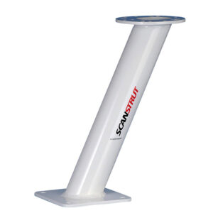 White Scanstrut PowerTower mount for electronics