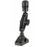 Adjustable mounting arm for devices or accessories.