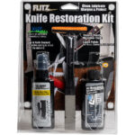 Flitz knife restoration kit with polish and sealant.