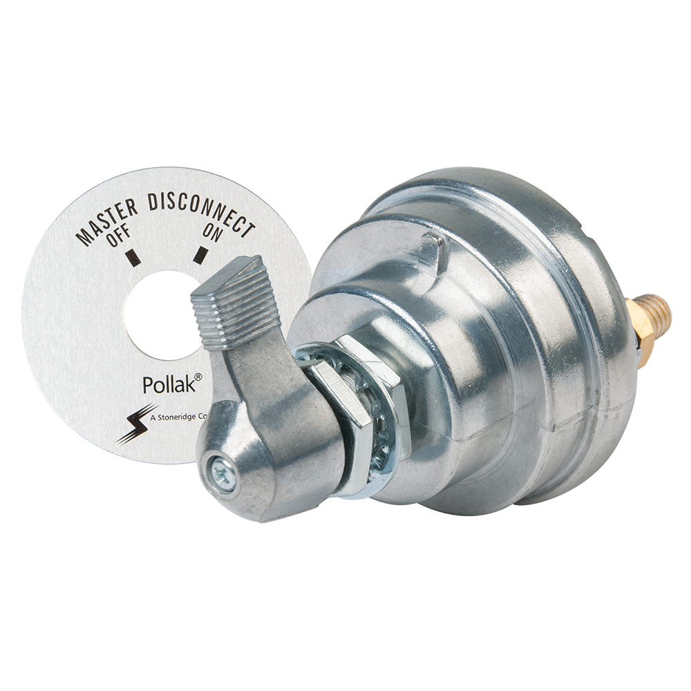 Pollak master disconnect switch, metal construction