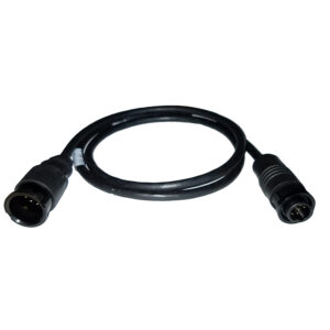 Black DIN cable with connectors