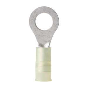 Metal ring terminal connector for electrical wiring
