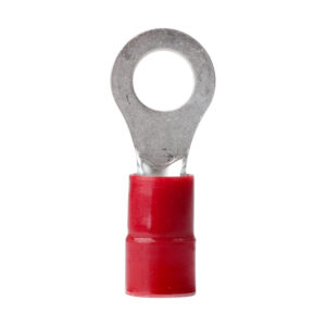 Red insulated wire terminal connector