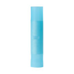 Blue cylindrical wire connector component