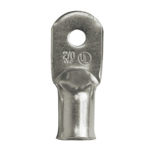 Metal electrical cable lug connector