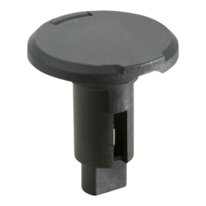 Black plastic universal car door lock pin