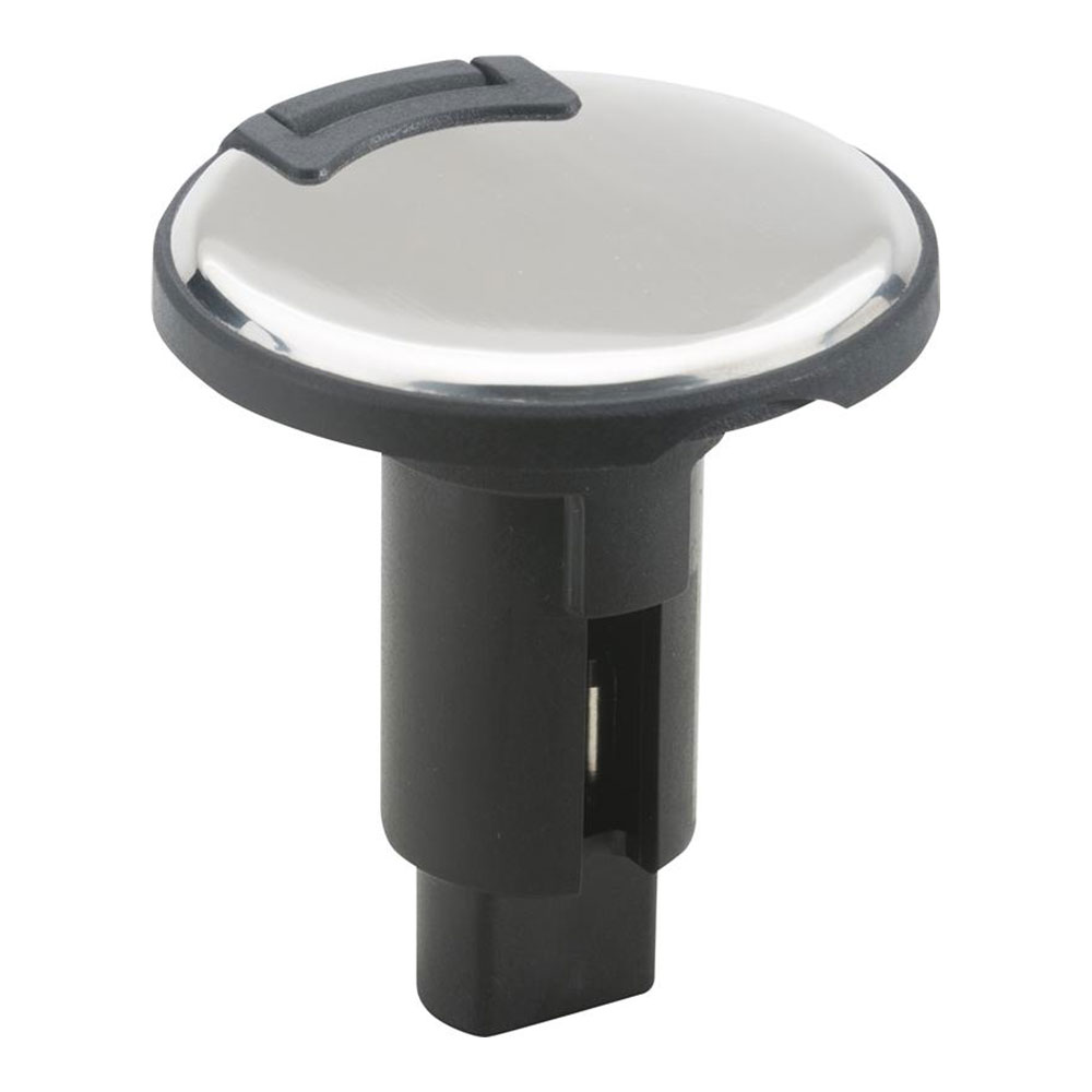Chrome-plated automotive cigarette lighter assembly