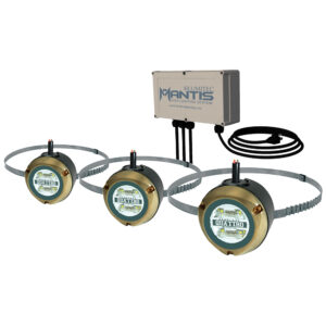 Lumitec Mantis LED underwater dock lighting system.
