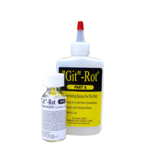 Git-Rot epoxy for dry rot repair