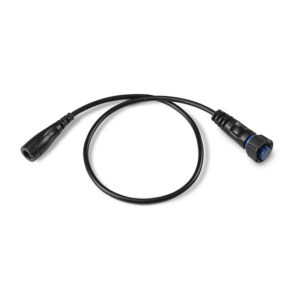 Black waterproof electrical connector cable
