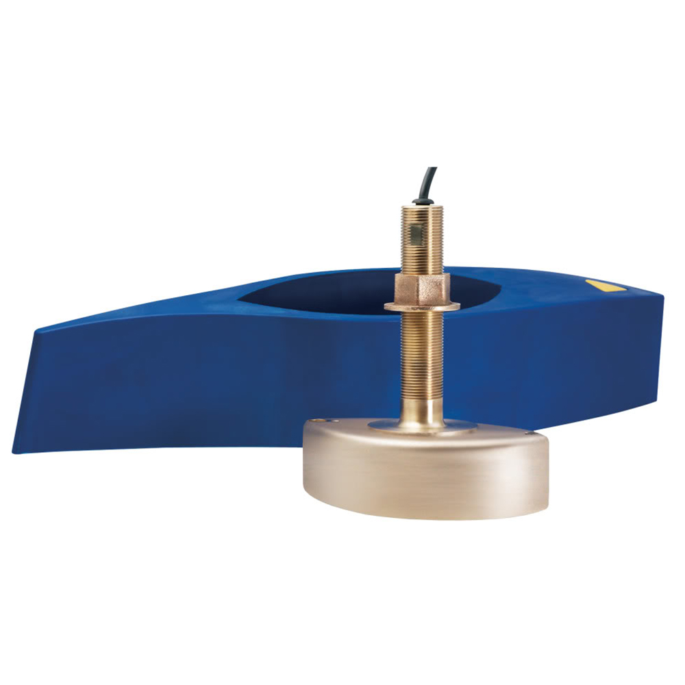 Industrial sensor with blue plastic housing