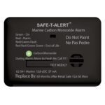 SAFE-T-ALERT marine carbon monoxide alarm panel