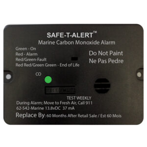 Safe-T-Alert marine carbon monoxide alarm front panel