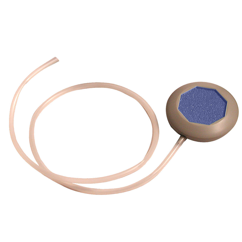 Circular pillow speaker with attached cord