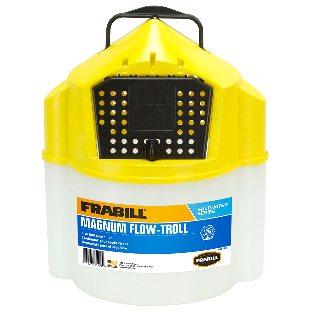 Frabill Magnum Flow-Troll bait container