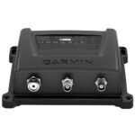 Garmin AIS 800 black marine transponder front view
