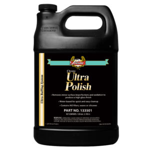 Presta Chroma Ultra Polish bottle, 1-gallon size.