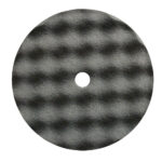 Textured foam pad with circular hole
