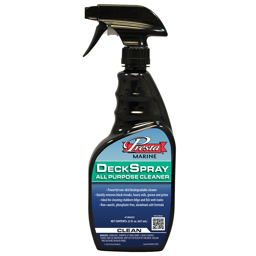 Presta Marine Deck Spray Cleaner bottle