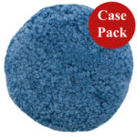 Blue microfiber cleaning pad, case pack available.
