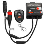 Fish Scout DVR recorder with remote and cables.